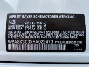 BMW 330i xDrive Touring M Sport 2017 года  (NA)